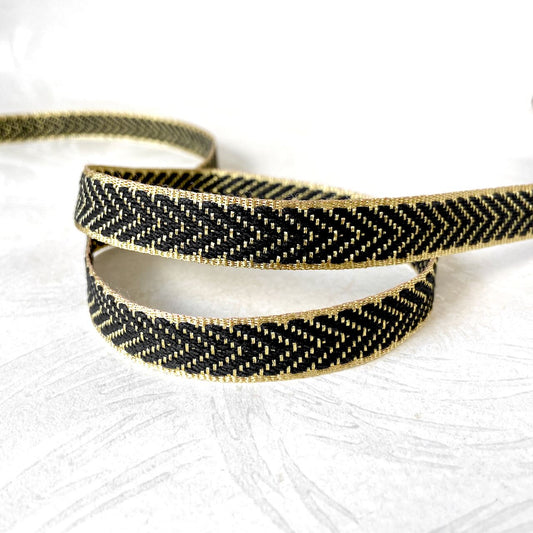 Metallic_Arrow_Jacquard_Ribbon