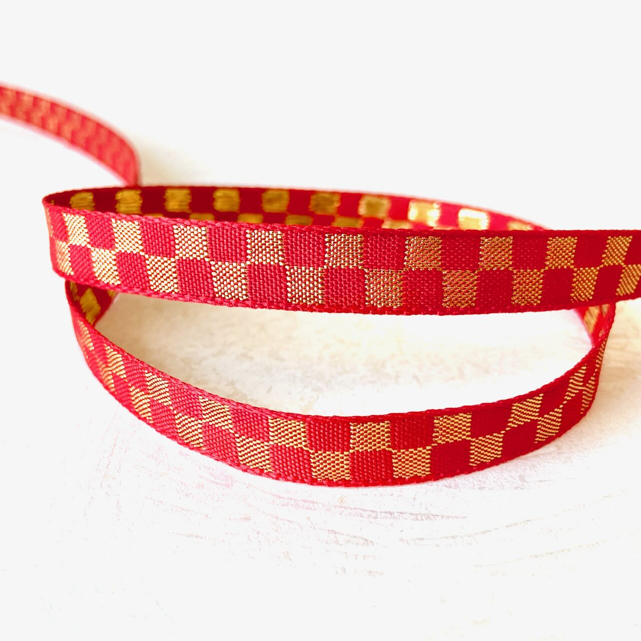 Metallic_Checkered_Jacquard_Ribbon