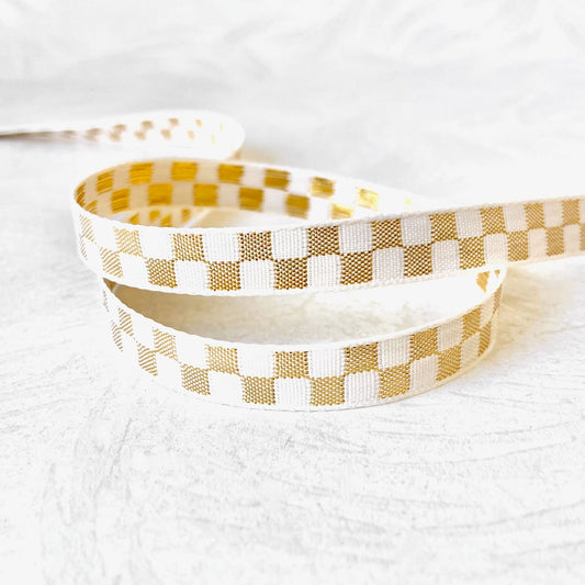 Metallic_Checkered_Jacquard_Ribbon