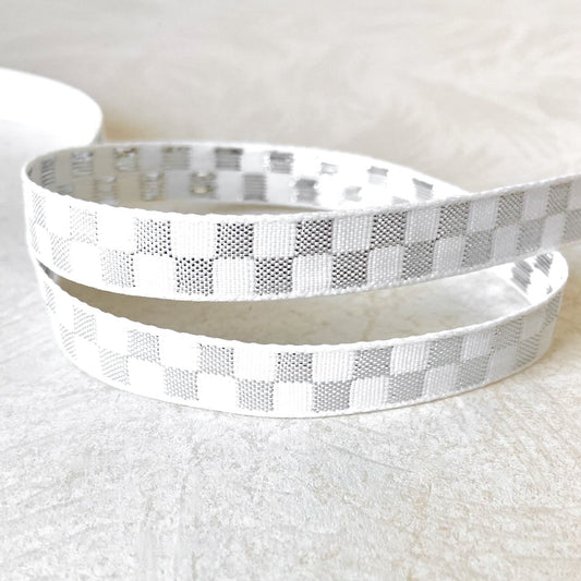 Metallic_Checkered_Jacquard_Ribbon