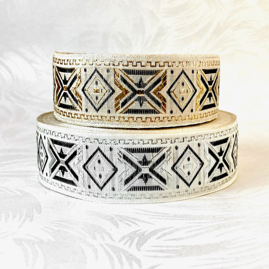 Metallic Diamond & X Jacquard - Multiple Colorways