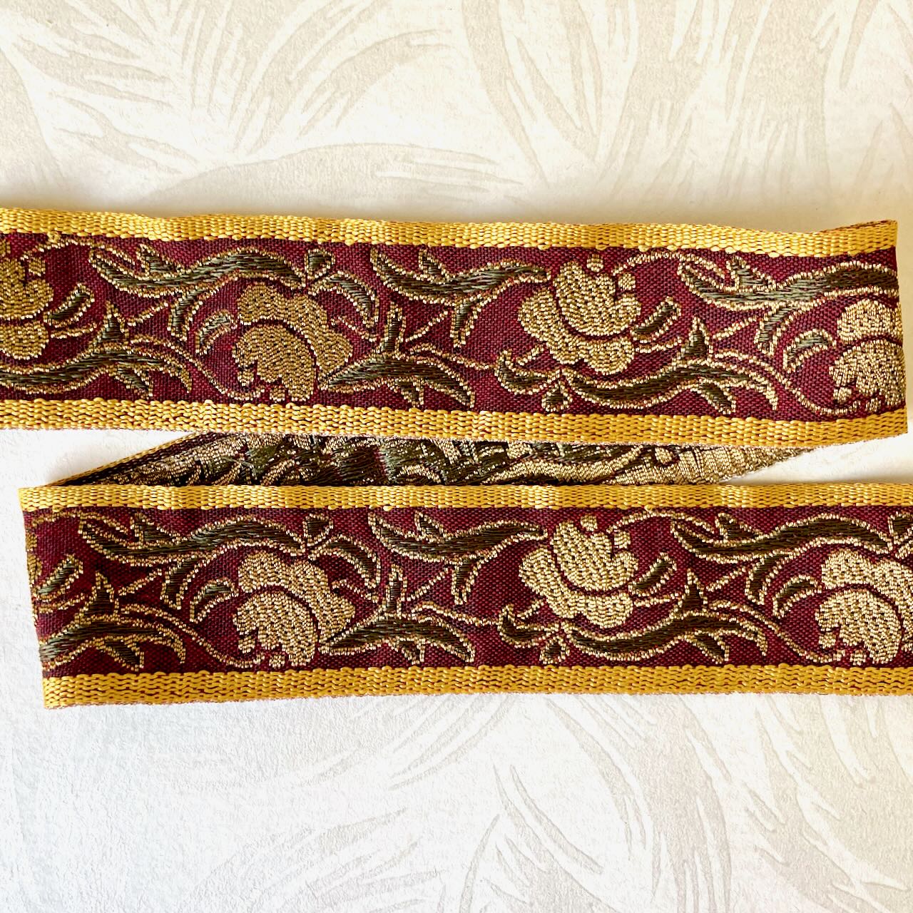 Metallic_Flower_Jacquard_Ribbon