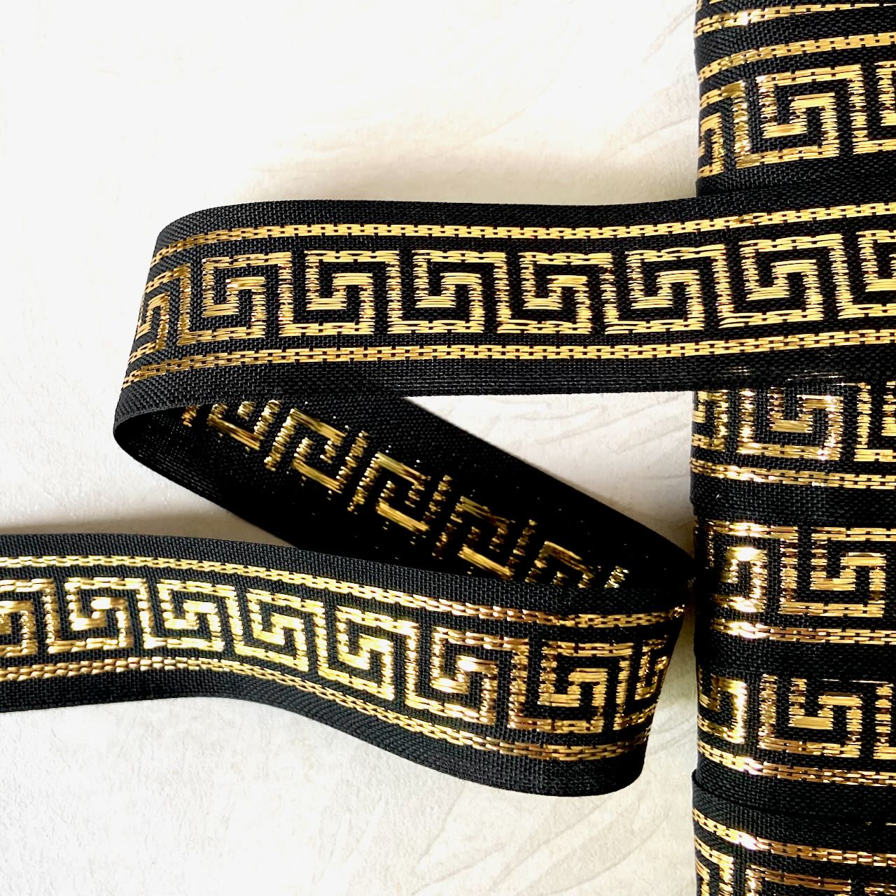 Metallic_Greek_Key_Jacquard_Ribbon