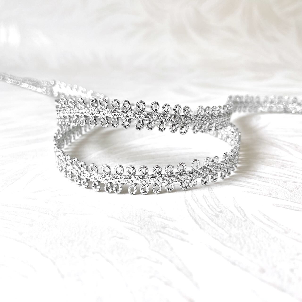 Metallic Double Sided Loop Braid - Multiple Colorways