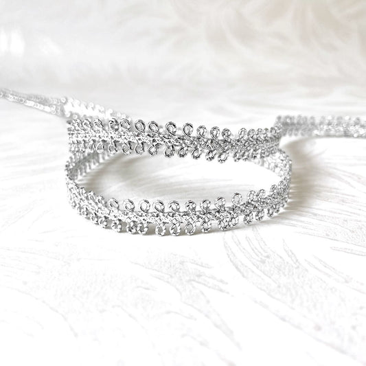 Metallic Double Sided Loop Braid - Multiple Colorways
