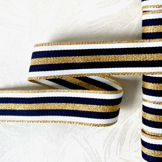 Metallic_Stripes_Grosgrain