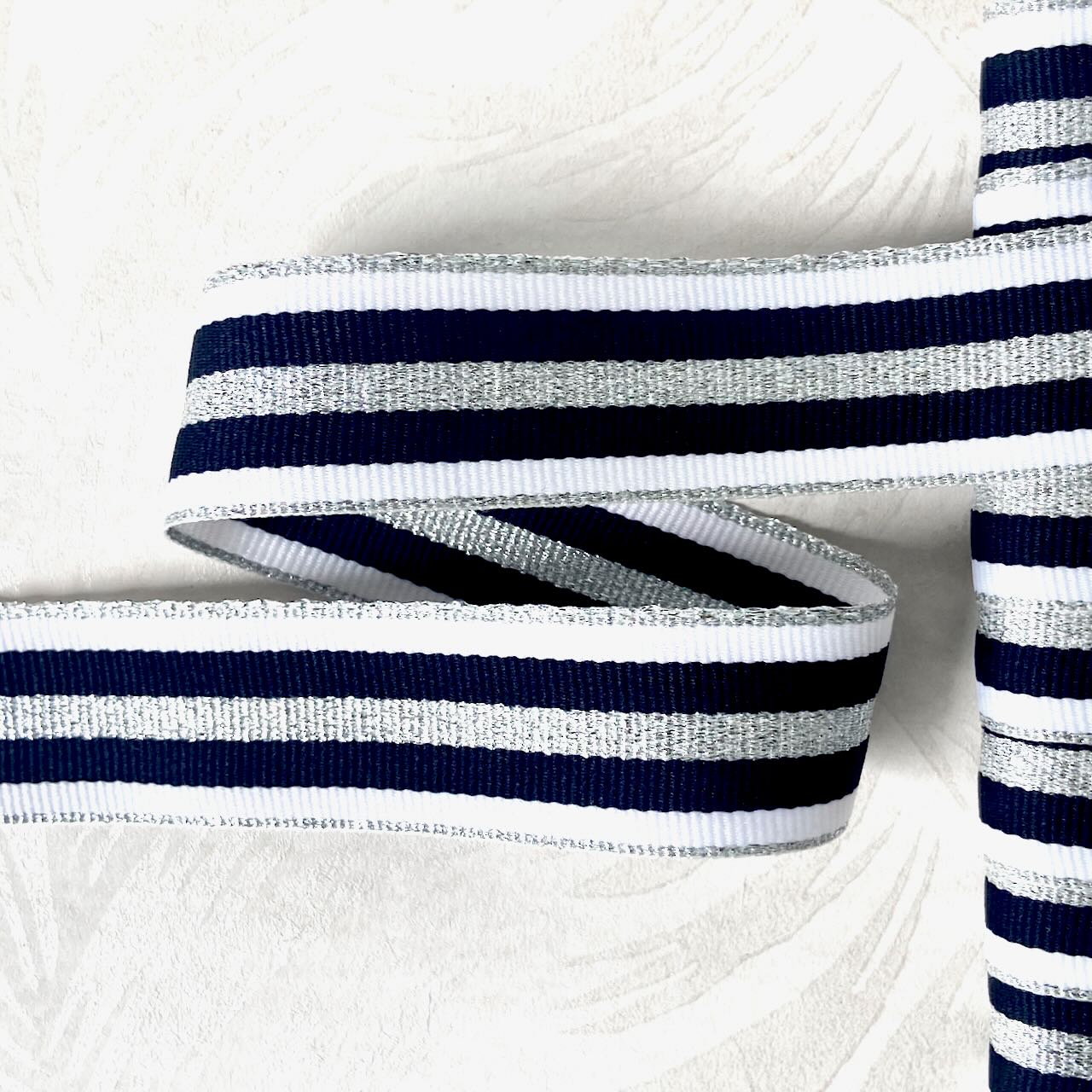 Metallic_Stripes_Grosgrain