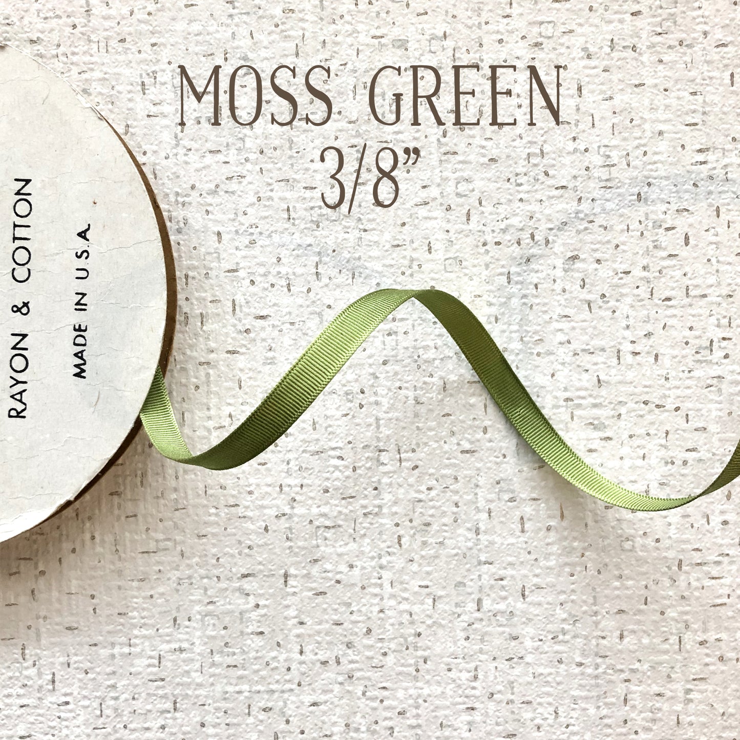 Rayon & Cotton Grosgrain  - Multiple Colorways