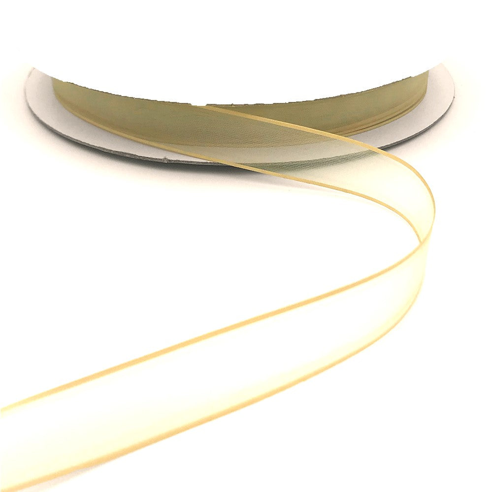 Sheer Elegance Matt Ribbon with Solid Edge