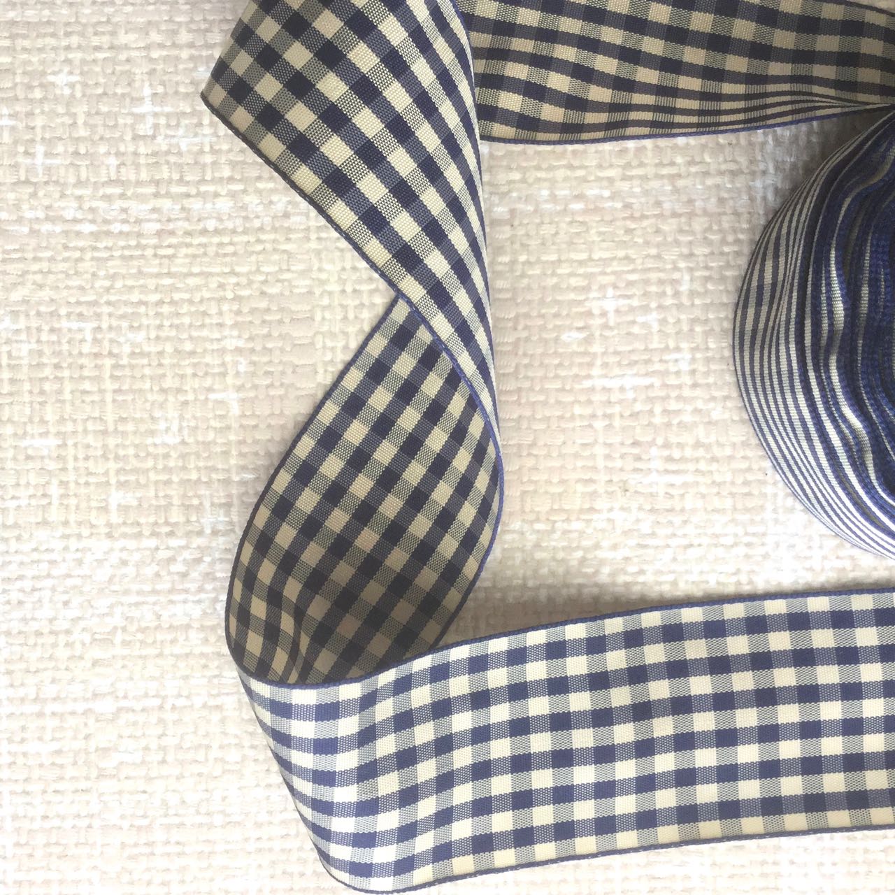 Check Taffeta Ribbon