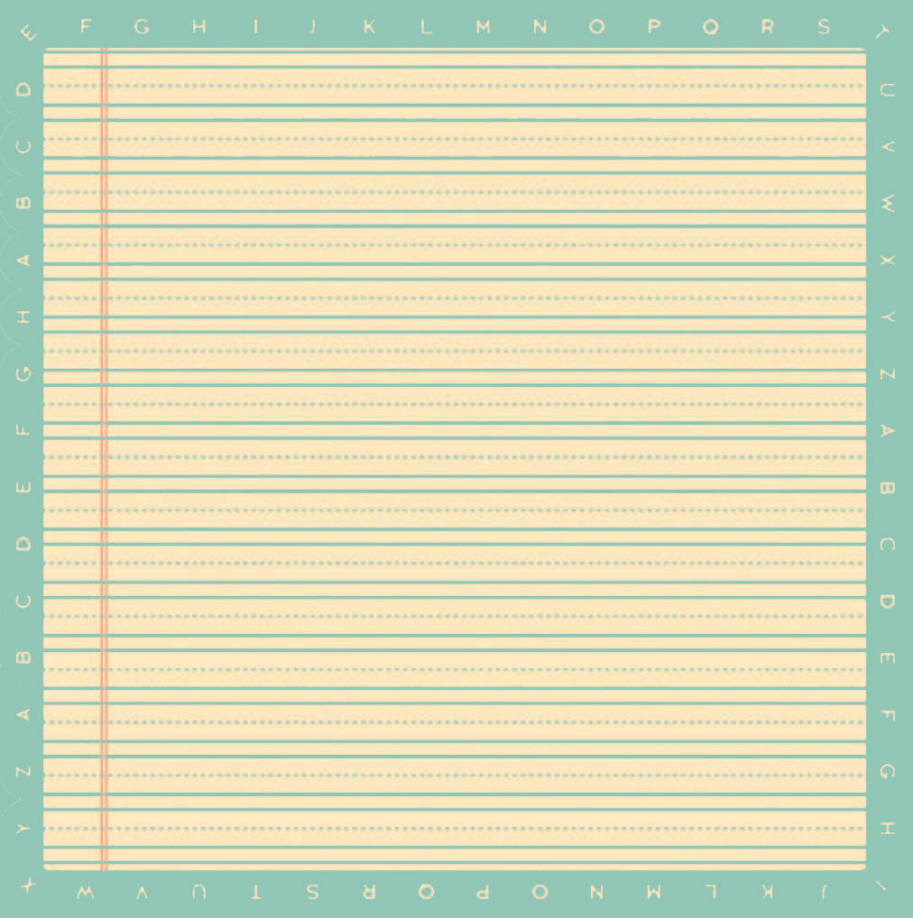 Schoolhouse Ruler Single Sided - Cardstock Papers