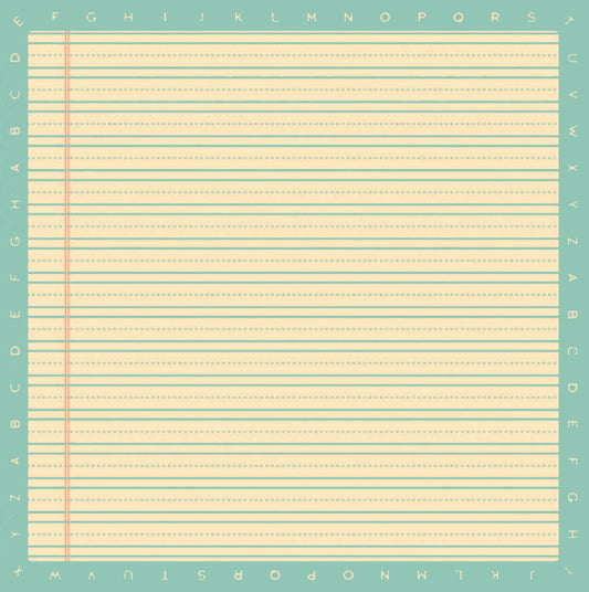 Schoolhouse Ruler Single Sided - Cardstock Papers