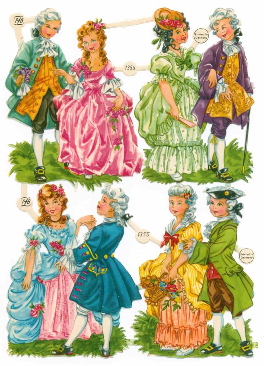 Scrapbook PIctures, Rococo Couples