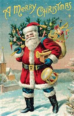 Santa Claus Vintage Puzzle, by Cavallini