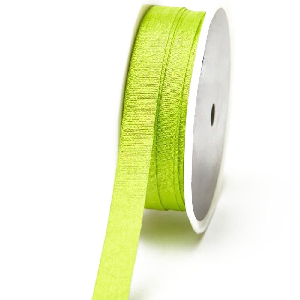    Parrot_Green_Faux_Silk_Ribbon