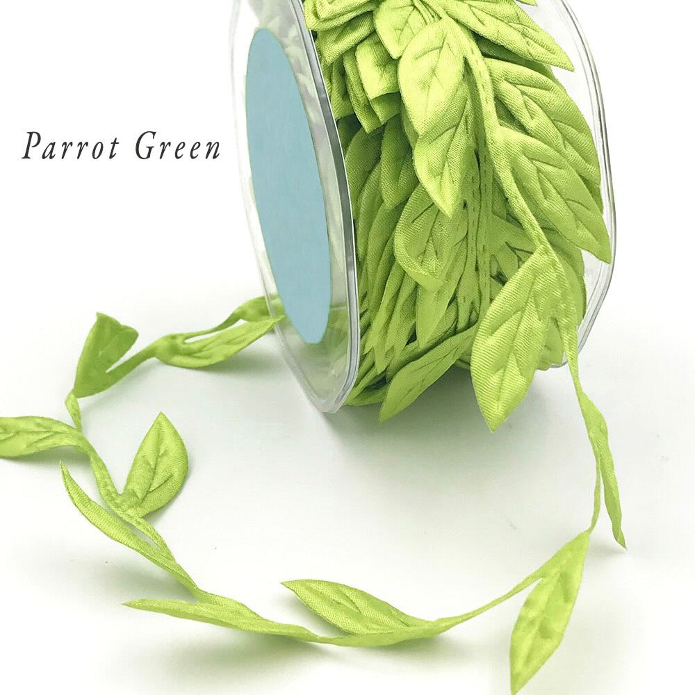 Leaves on Vine Ribbon Trim - Multiple Colorways