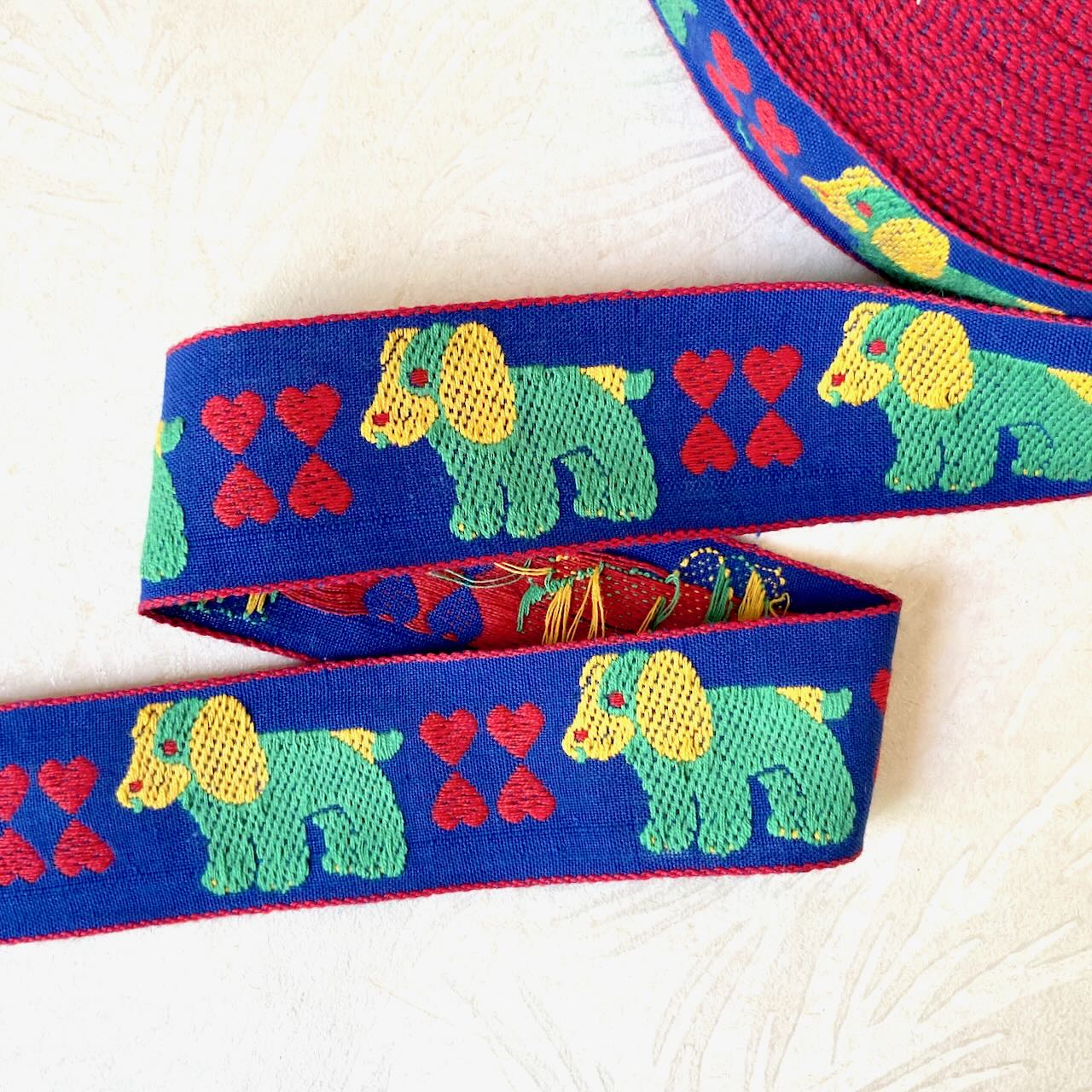 Puppy_Love_Jacquard_Ribbon