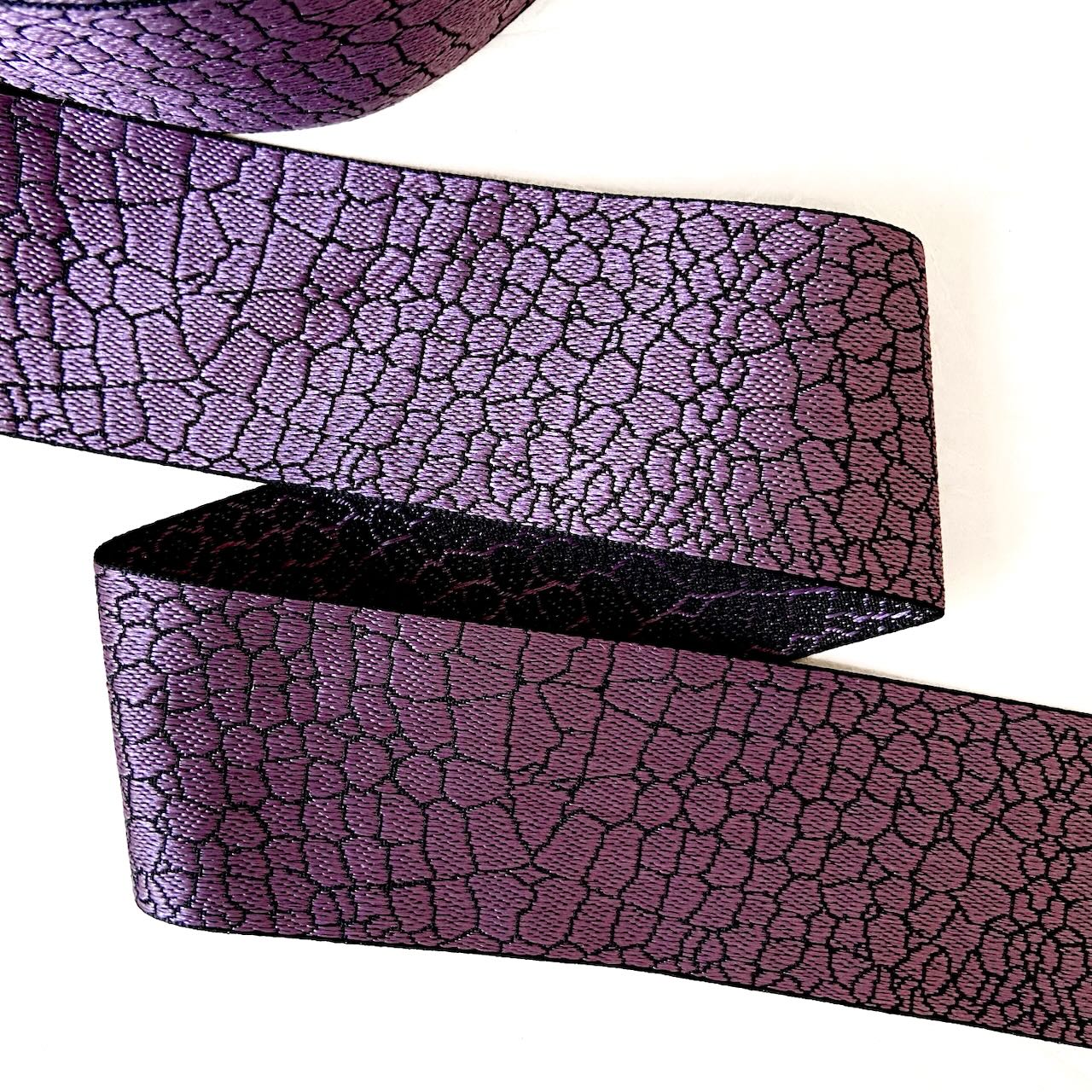 Reptile_Skin_Jacquard_Ribbon
