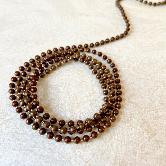 Round_Faux_Pearls_Dark_Brown