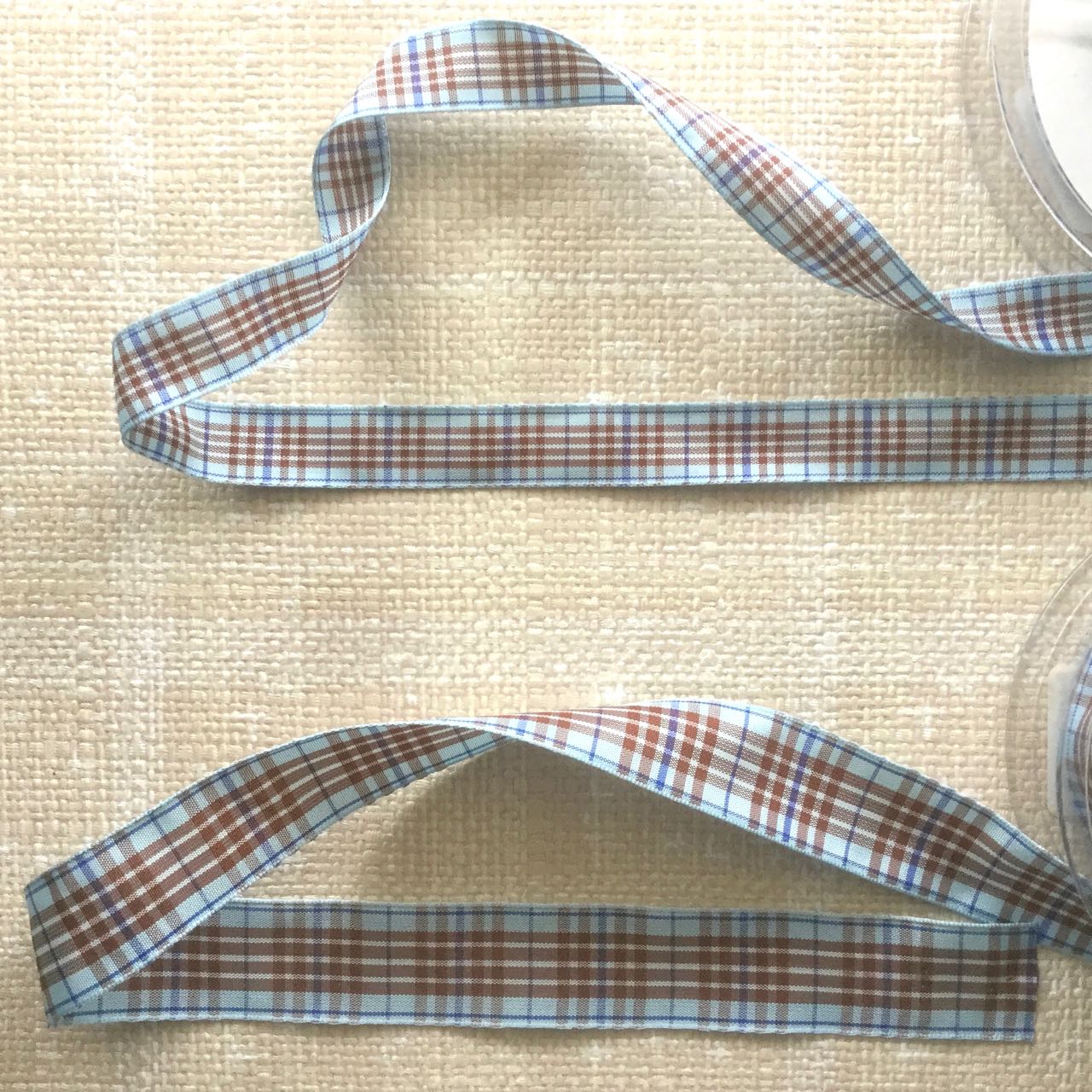 Plaid Taffeta Ribbon - Multiple Colorways