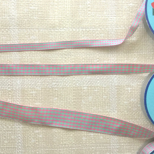 Colorful Check Ribbon - Multiple Colorways