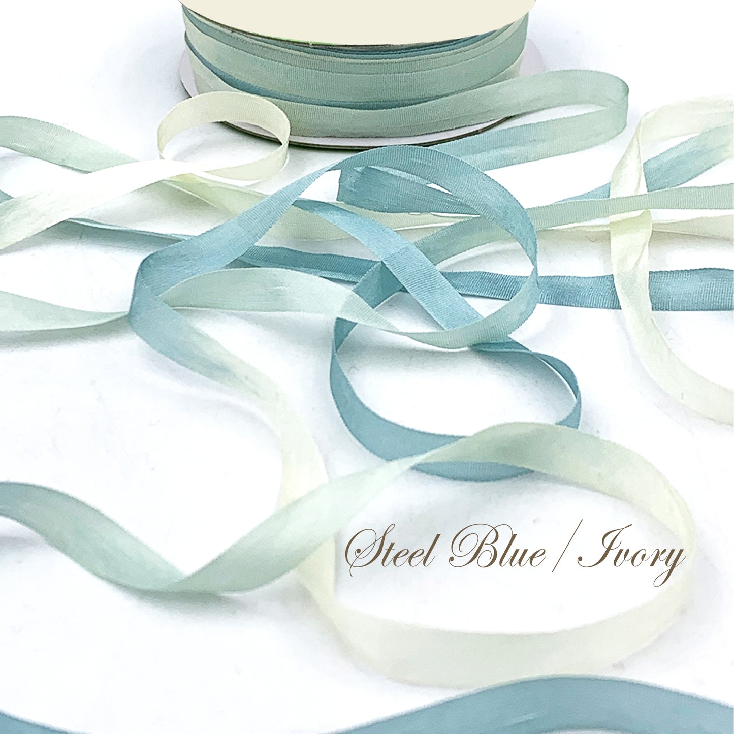 Variegated  China Silk Ribbon