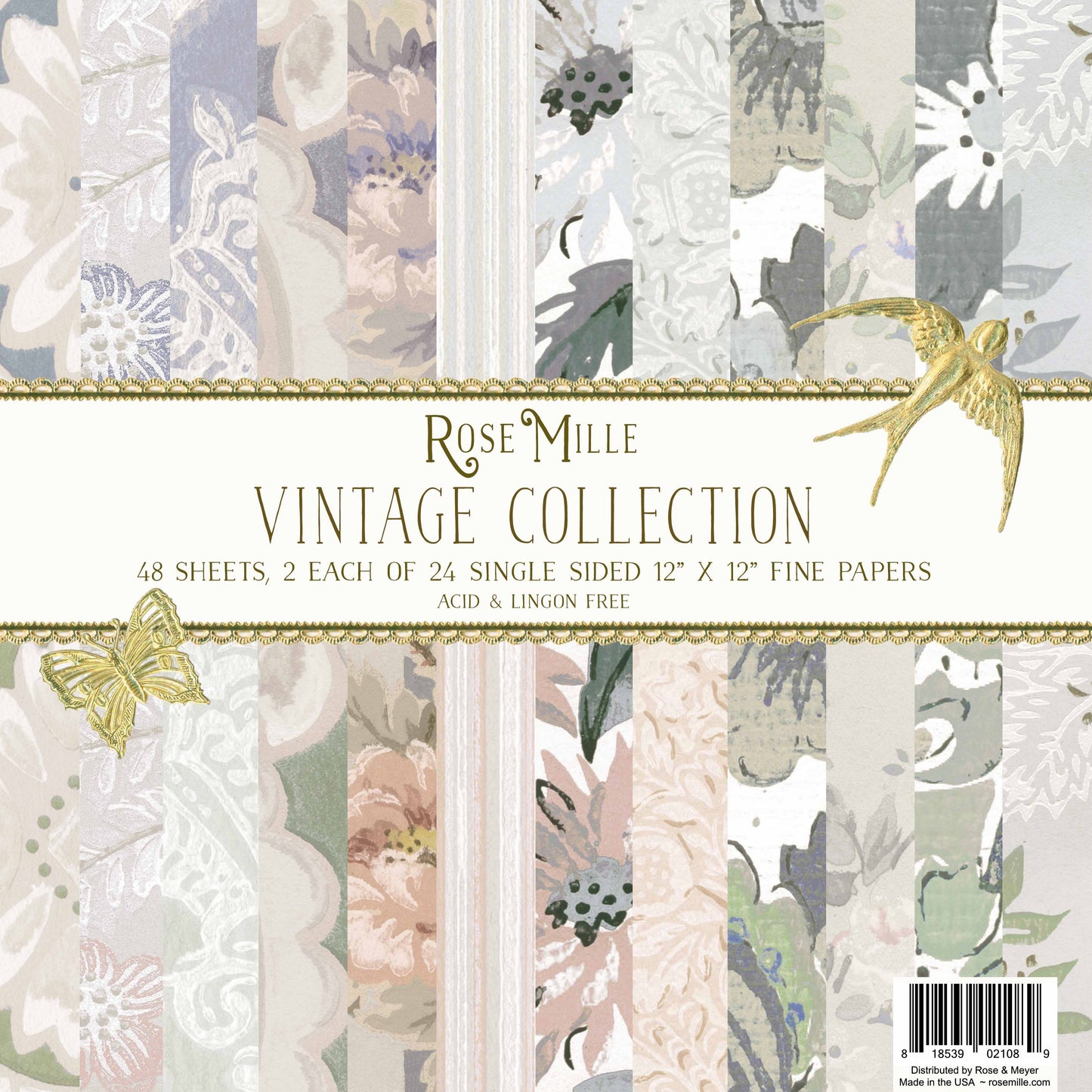 Vintage Collection Paper Stack
