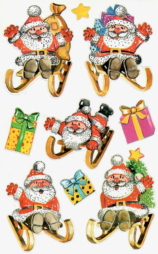 Santa_Stickers