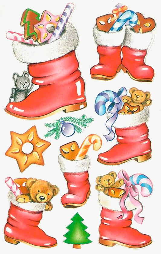 Santas_Boot_Stickers