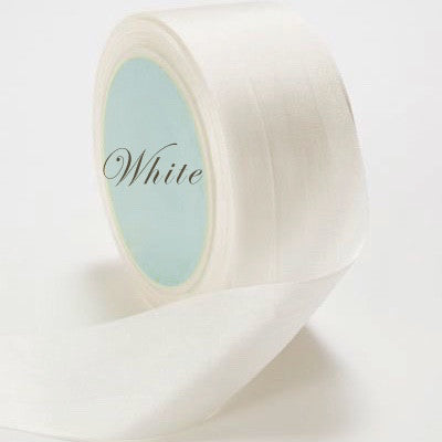 Silk Ribbon, white