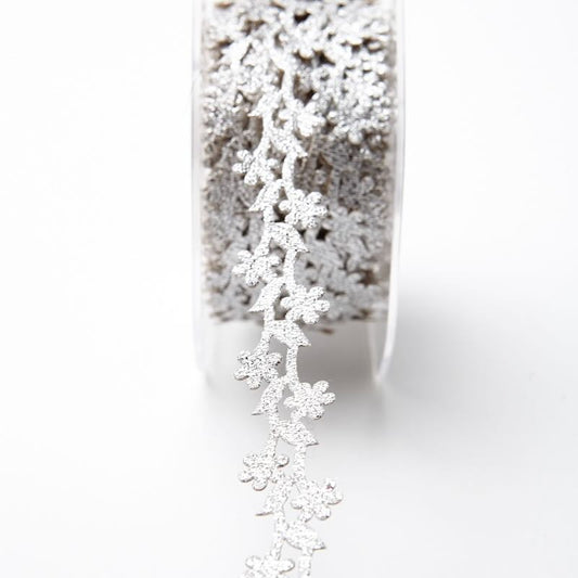 Silver_Floral_Design_Ribbon_Adhesive