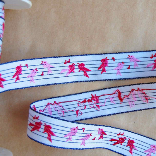 Songbird Jacquard Ribbon