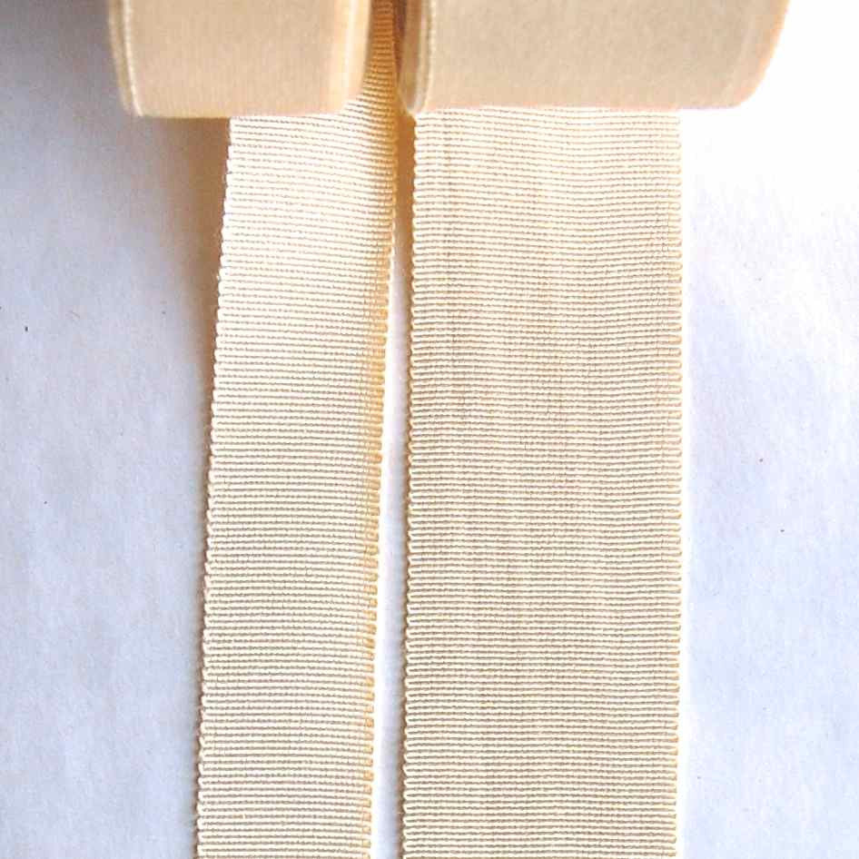 Straw-Grosgrain