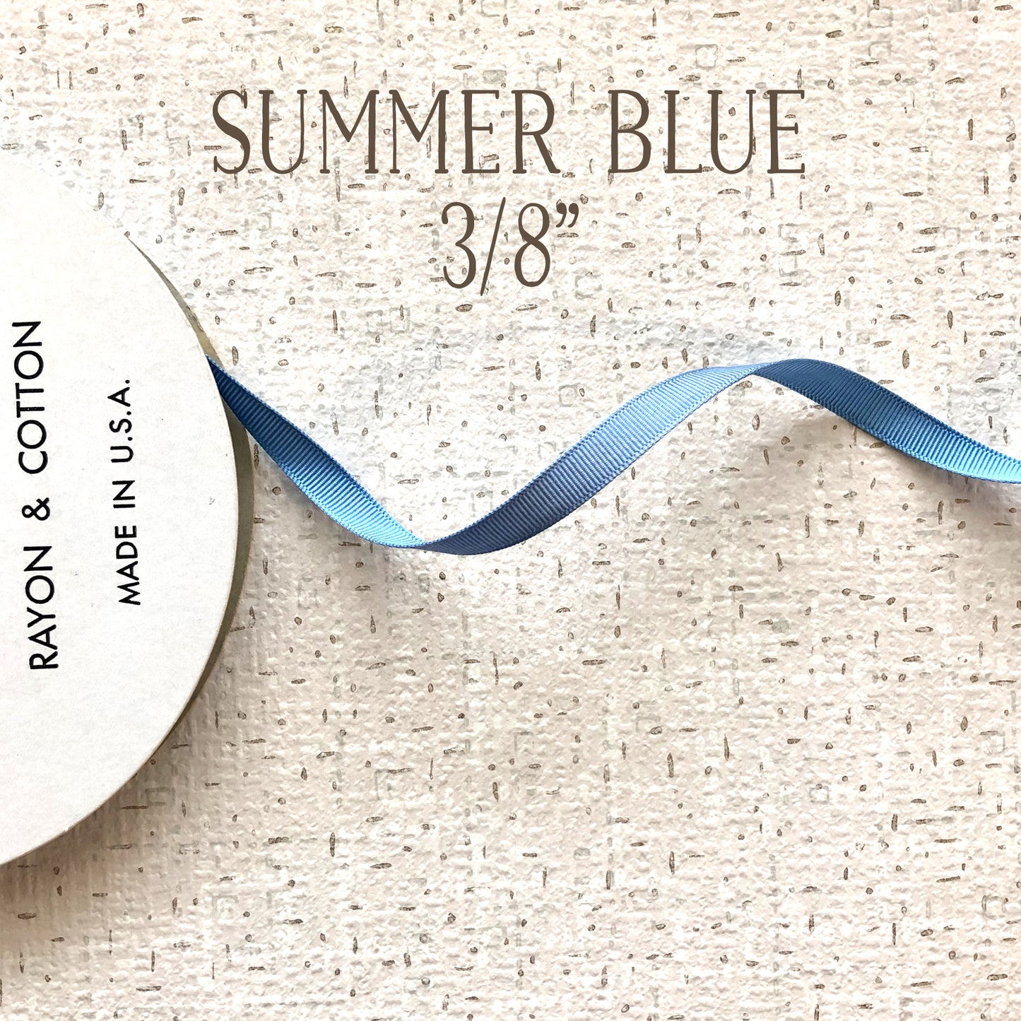 Rayon & Cotton Grosgrain  - Multiple Colorways