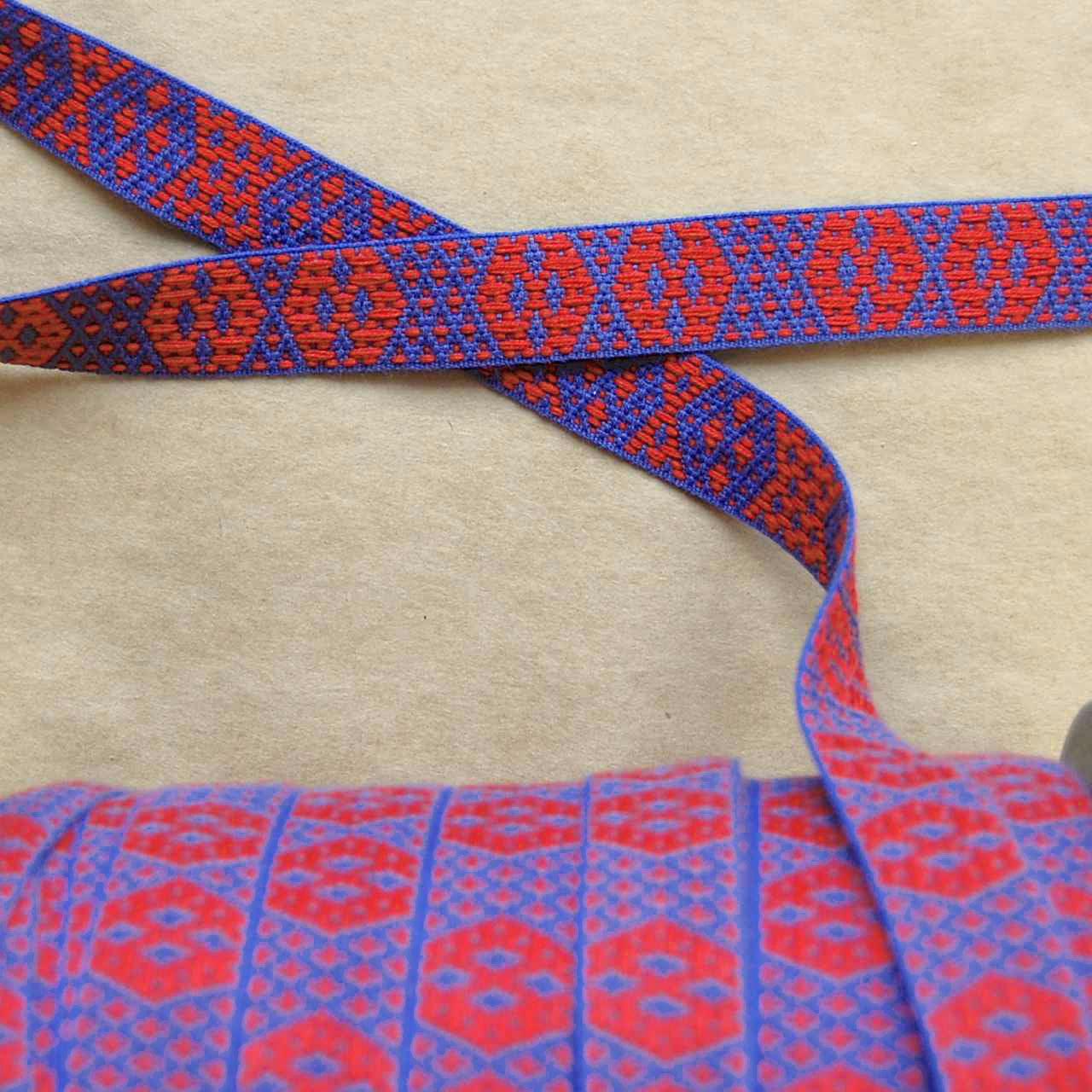 Swedish Cotton Ribbon Trim - Multiple Colorways