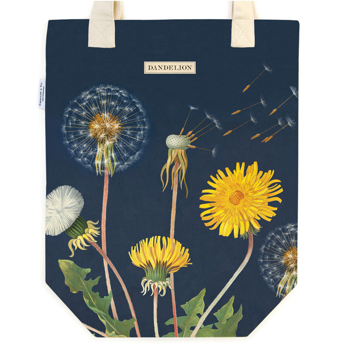 Dandelion Canvas Tote