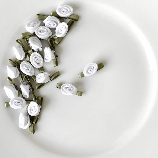 Tiny Rolled Rose - Multiple Colorways