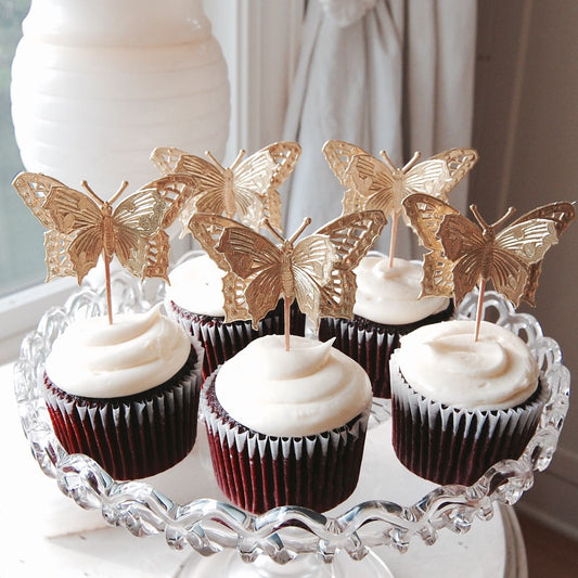 Butterfly Cup Cake Toppers