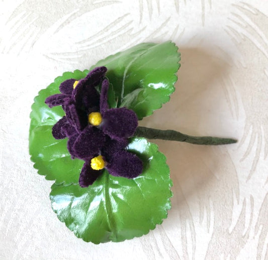 Purple Velvet Violet Bunch