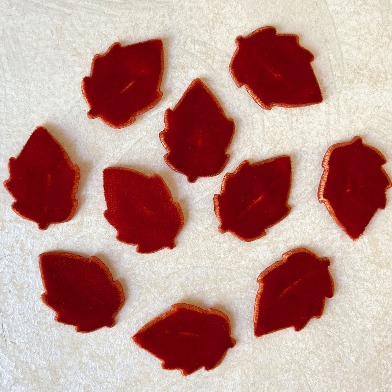 Velvet Leaves - Multiple Colors