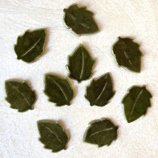 Velvet Leaves - Multiple Colors