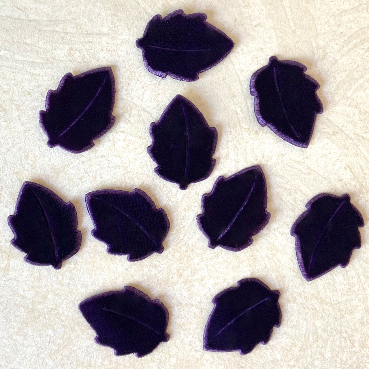 Velvet Leaves - Multiple Colors