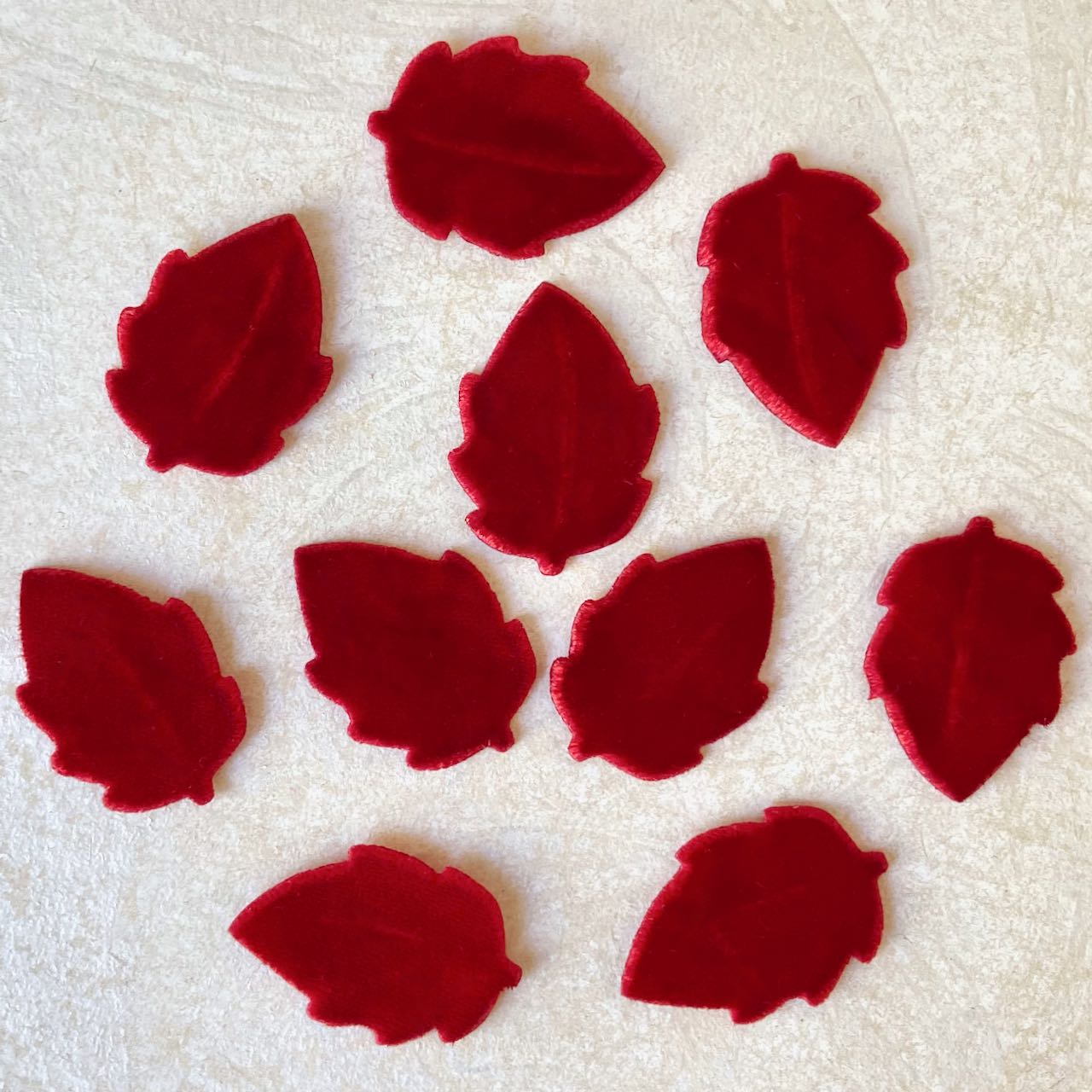 Velvet Leaves - Multiple Colors