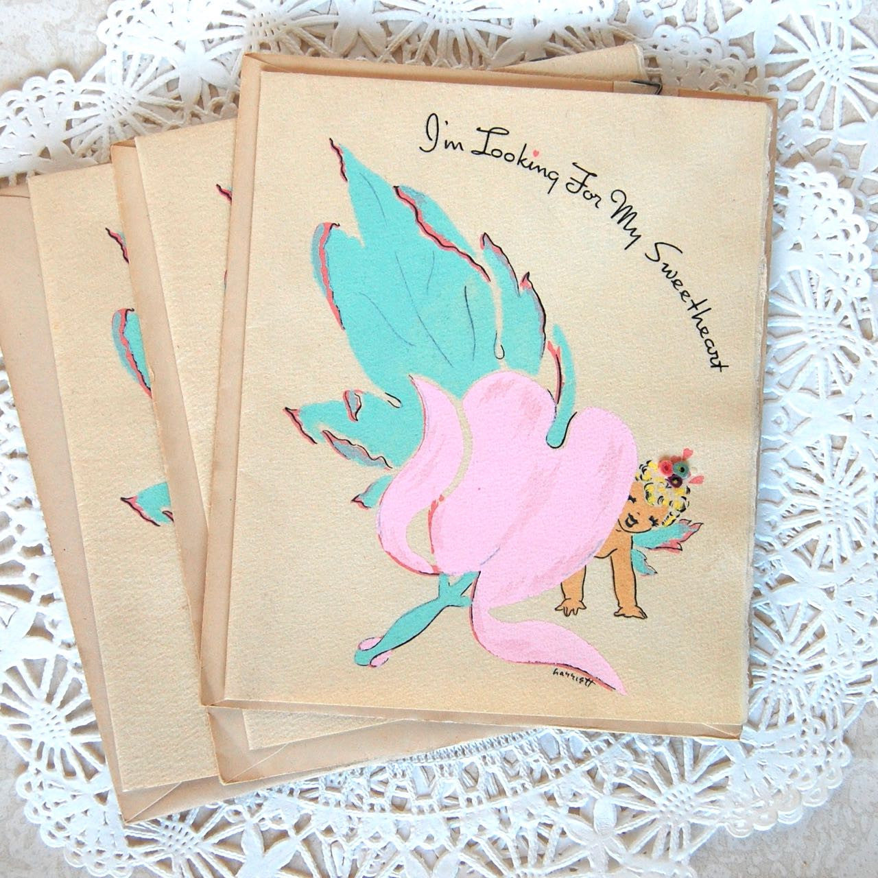 Vintage Valentine Cards