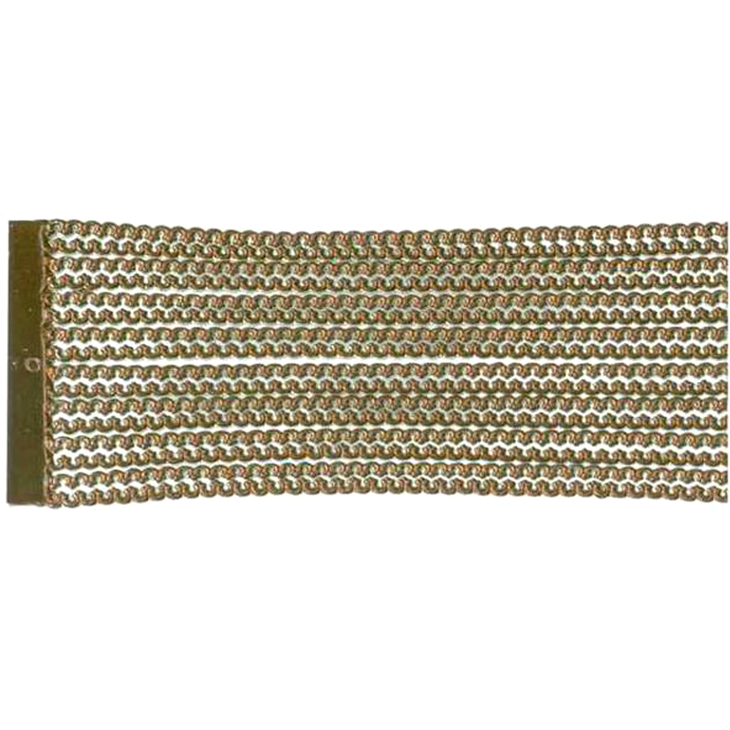 Fleur de Lis Narrow Scallop Border