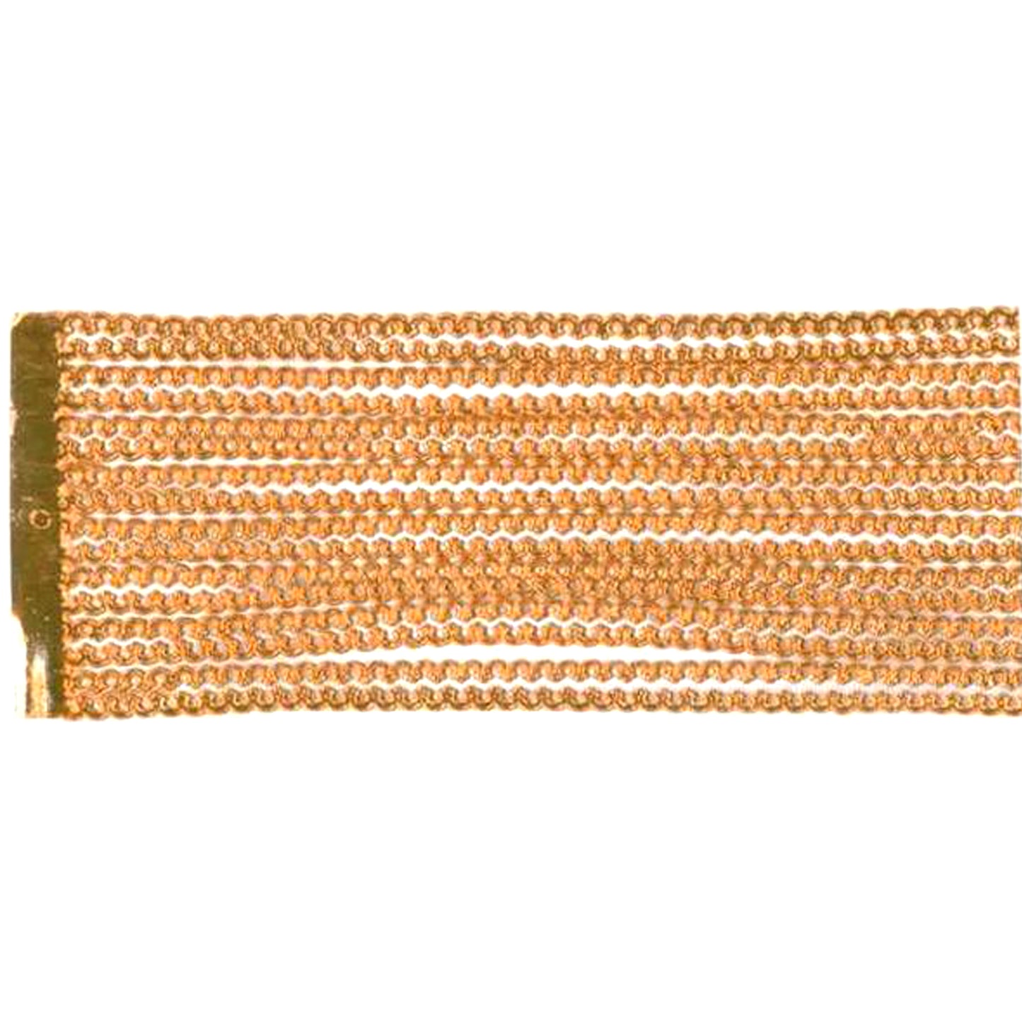 Fleur de Lis Narrow Scallop Border