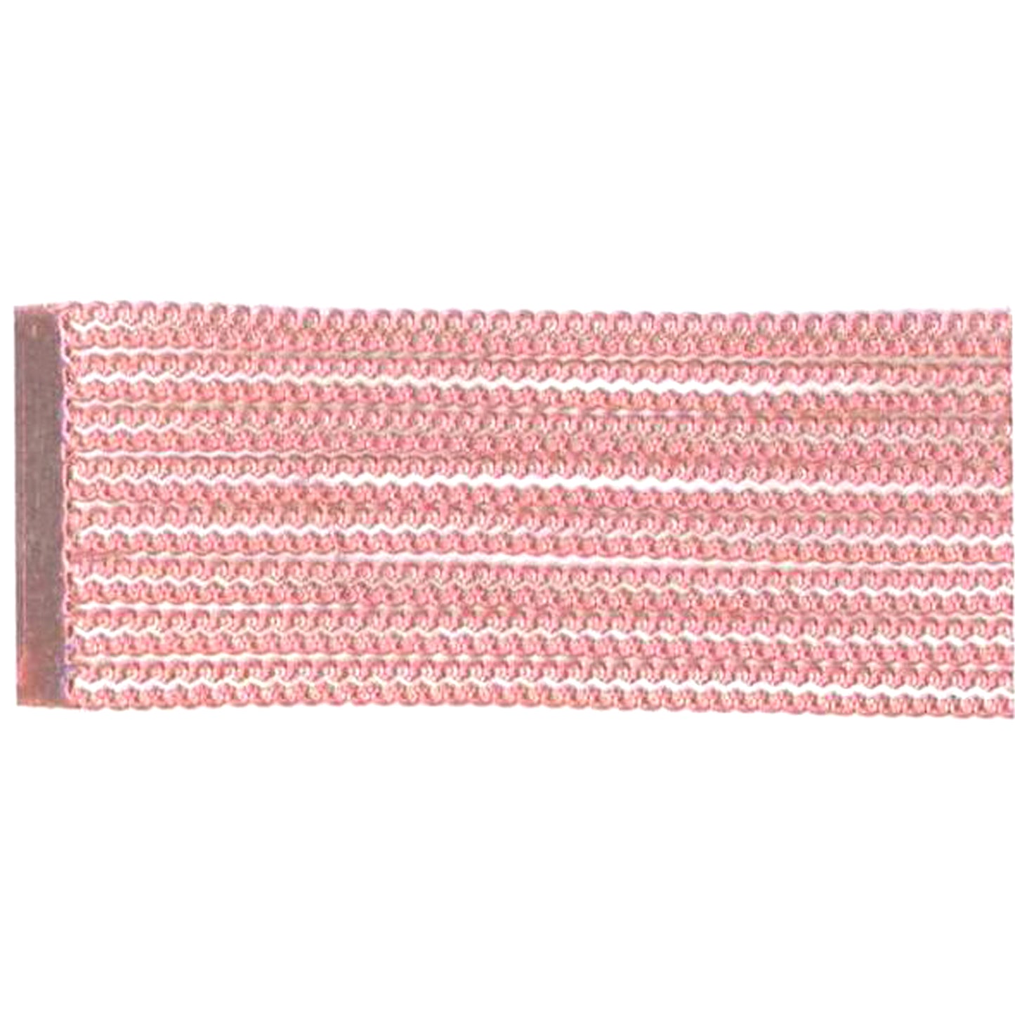 Fleur de Lis Narrow Scallop Border