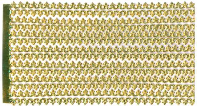 Fluer-de-lis Border, Dresden Trim