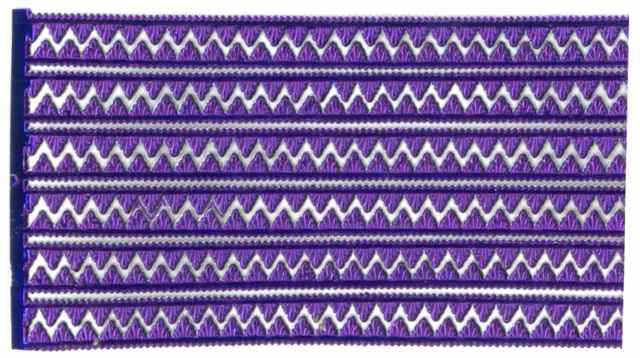 Tiny Pennant Dresden Die Cut Border