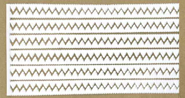 Tiny Pennant Dresden Die Cut Border